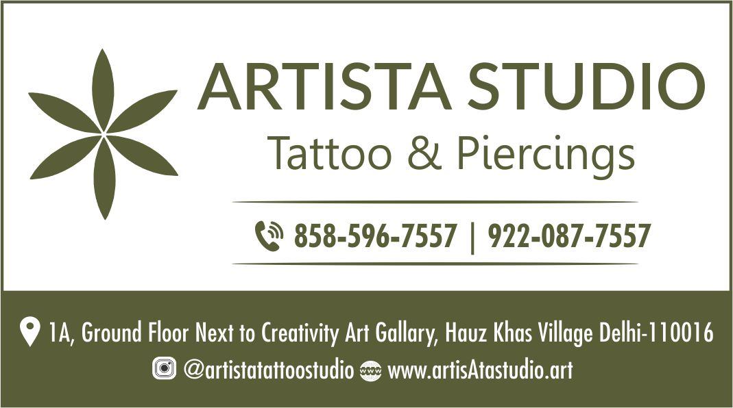 ARTISTA STUDIO (Tattoo Studio in Hauz Khas Village)